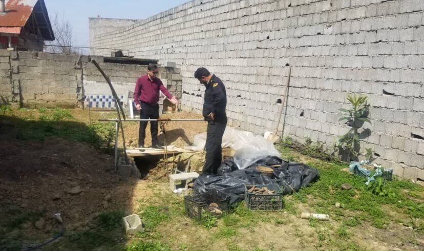 متلاشی شدن باند حفاران قاچاقچی اشیا عتیقه در یکی از روستاهای مرزی بین ماسال و صومعه سرا