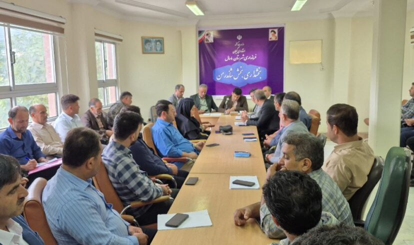 جلسه توسعه گردشگری در بخش شاندرمن شهرستان ماسال